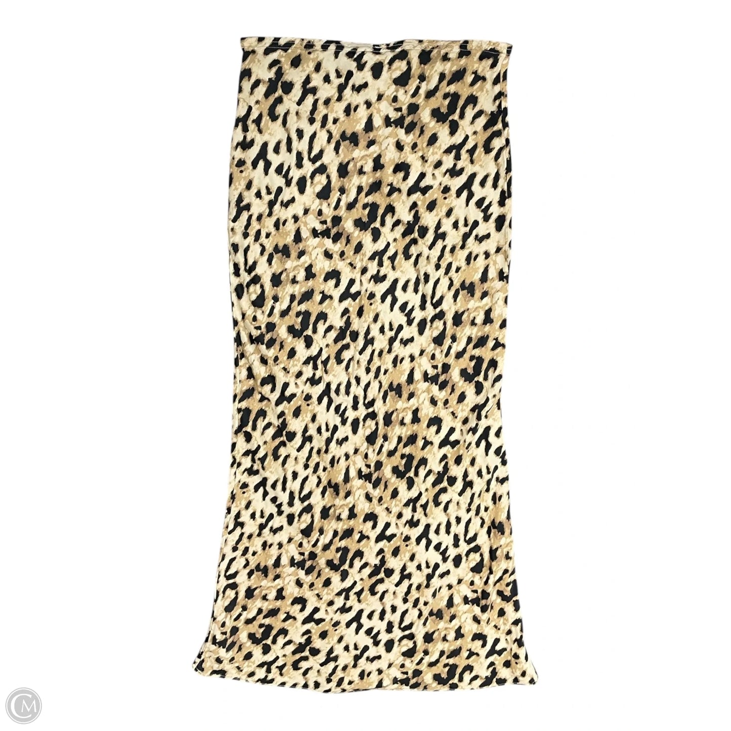 Skirt Maxi By Top Shop In Animal Print, Size: 8