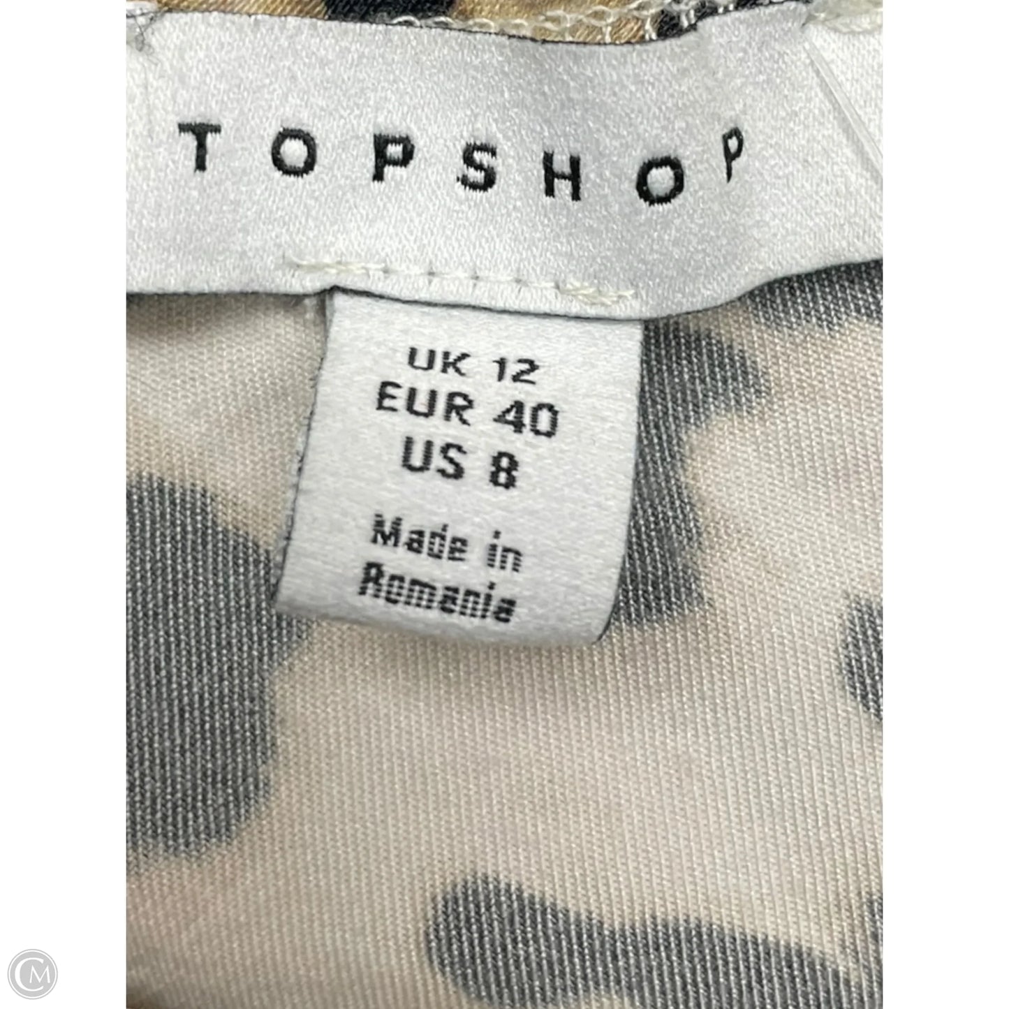 Skirt Maxi By Top Shop In Animal Print, Size: 8