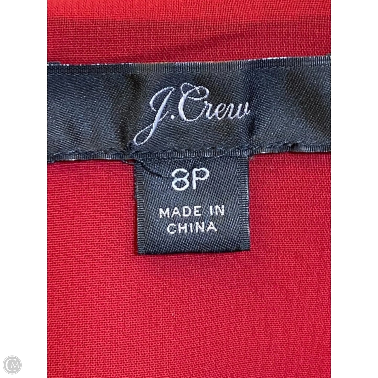 Top Long Sleeve By J. Crew In Red, Size: 8p