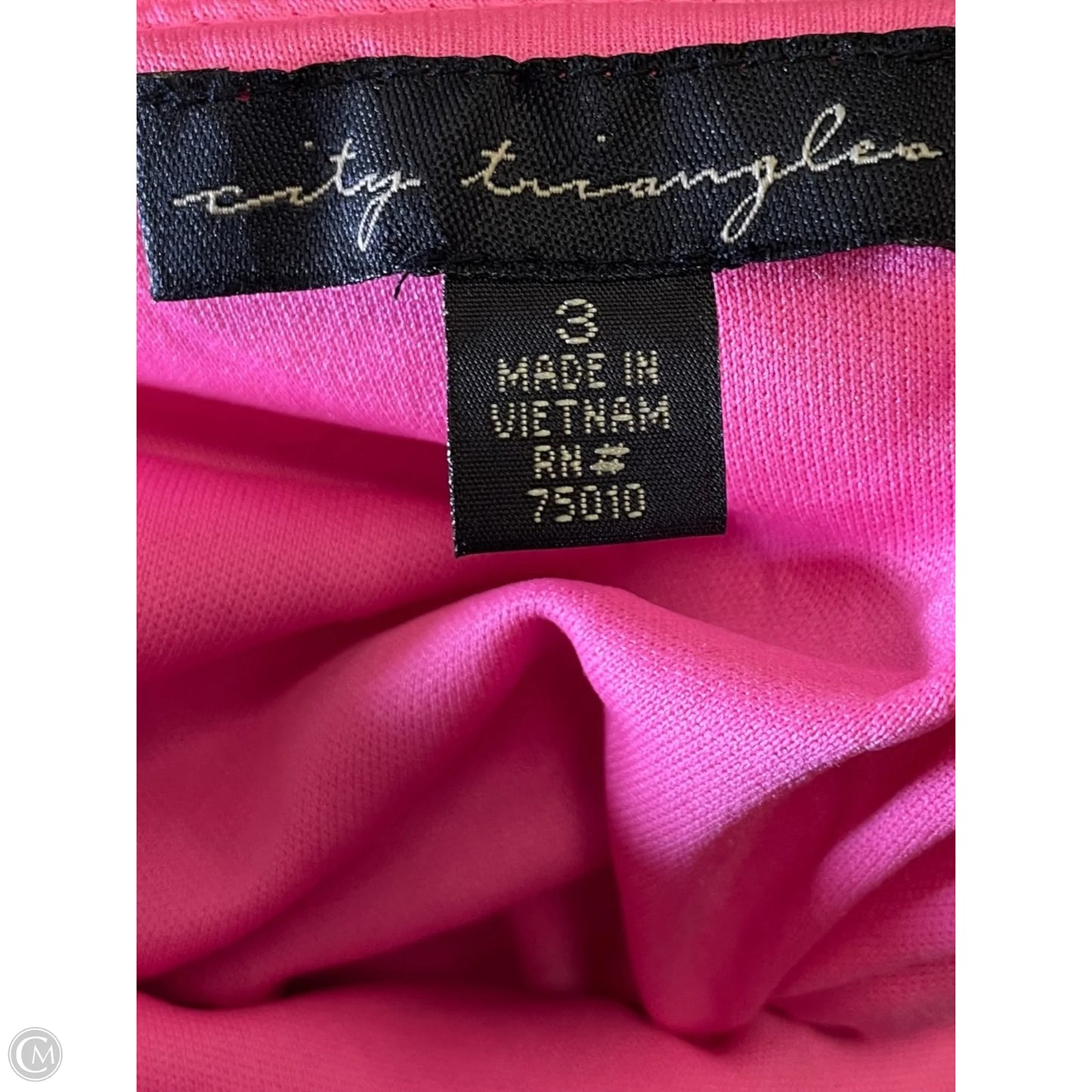 Dress Casual Maxi By City Triangles In Pink, Size: S