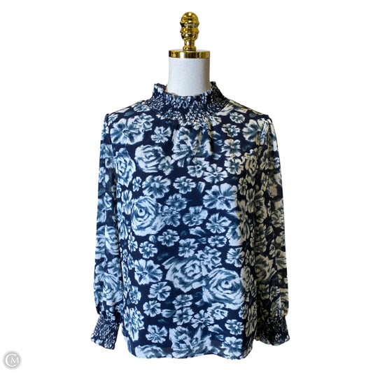 Top Long Sleeve By J. Crew In Multi-colored, Size: S