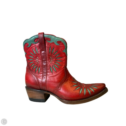 Boots Ankle Heels By Allens In Multi-colored, Size: 6