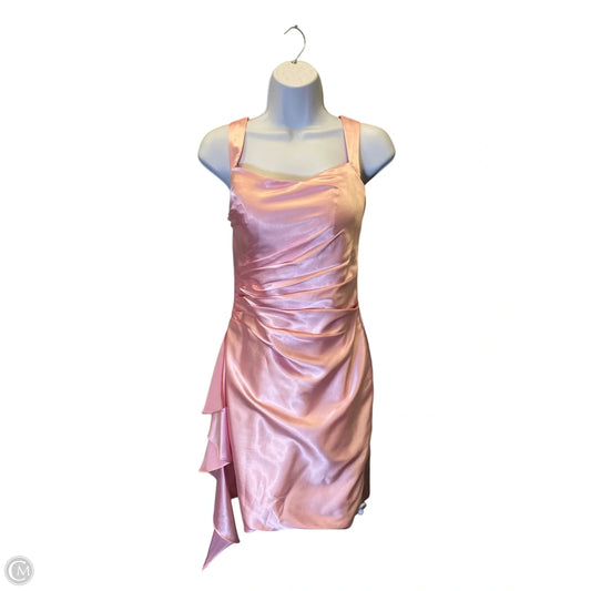 Dress Casual Short By Clothes Mentor In Pink, Size: 0