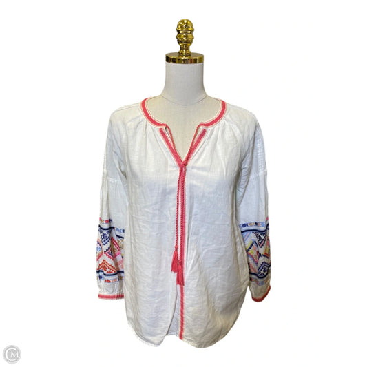 Top Long Sleeve By Joules In Multi-colored, Size: 6