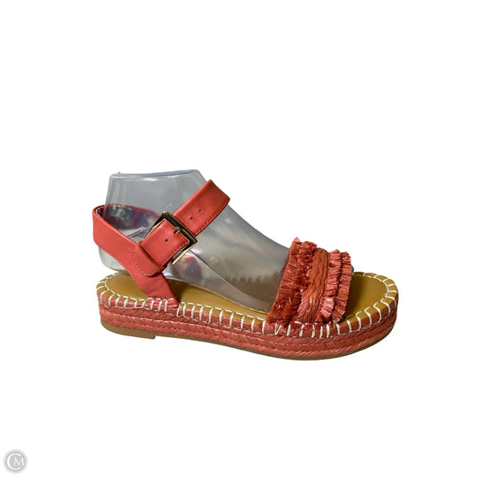 Sandals Heels Block By Copper Key In Multi-colored, Size: 8