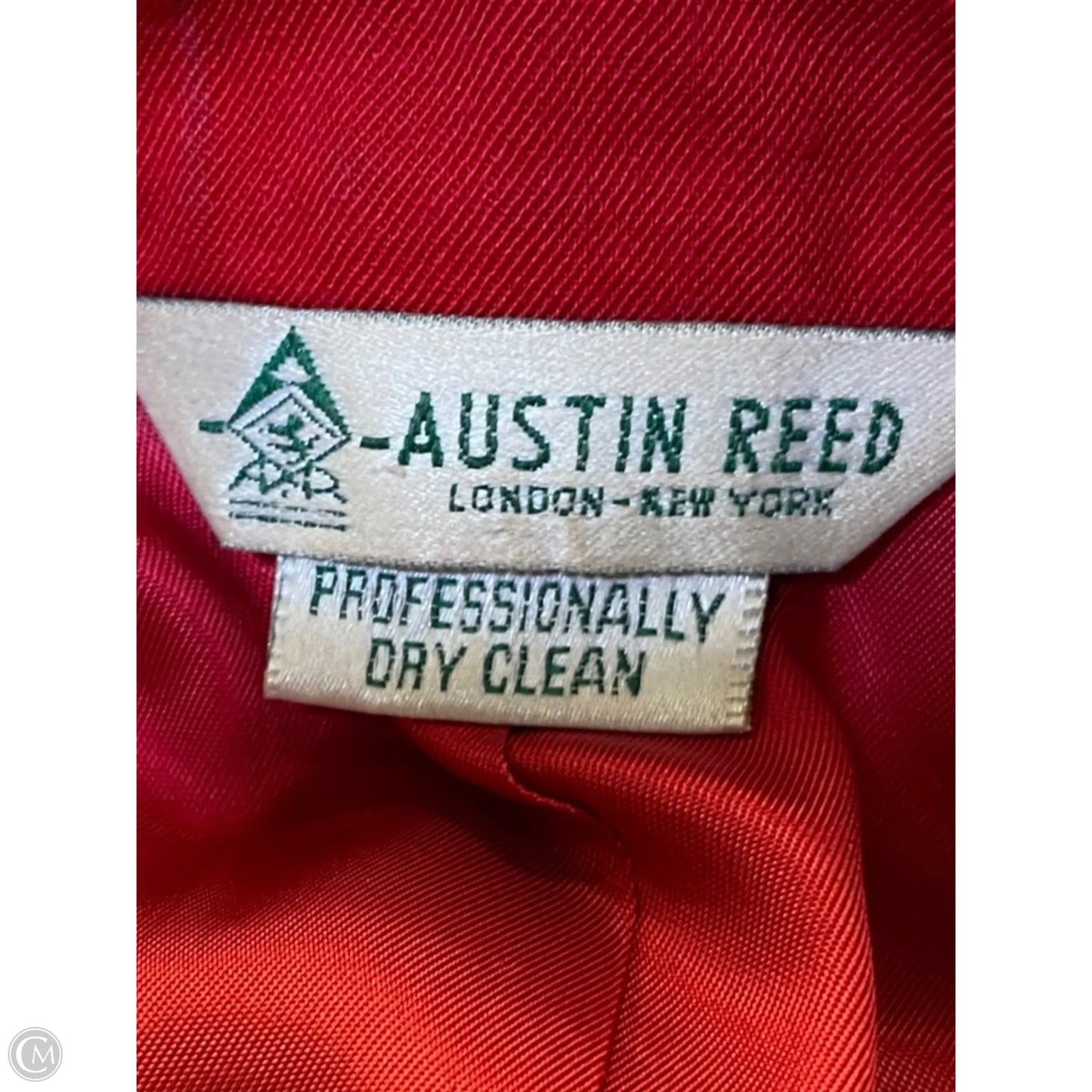 Blazer By Clothes Mentor In Red, Size: Xl