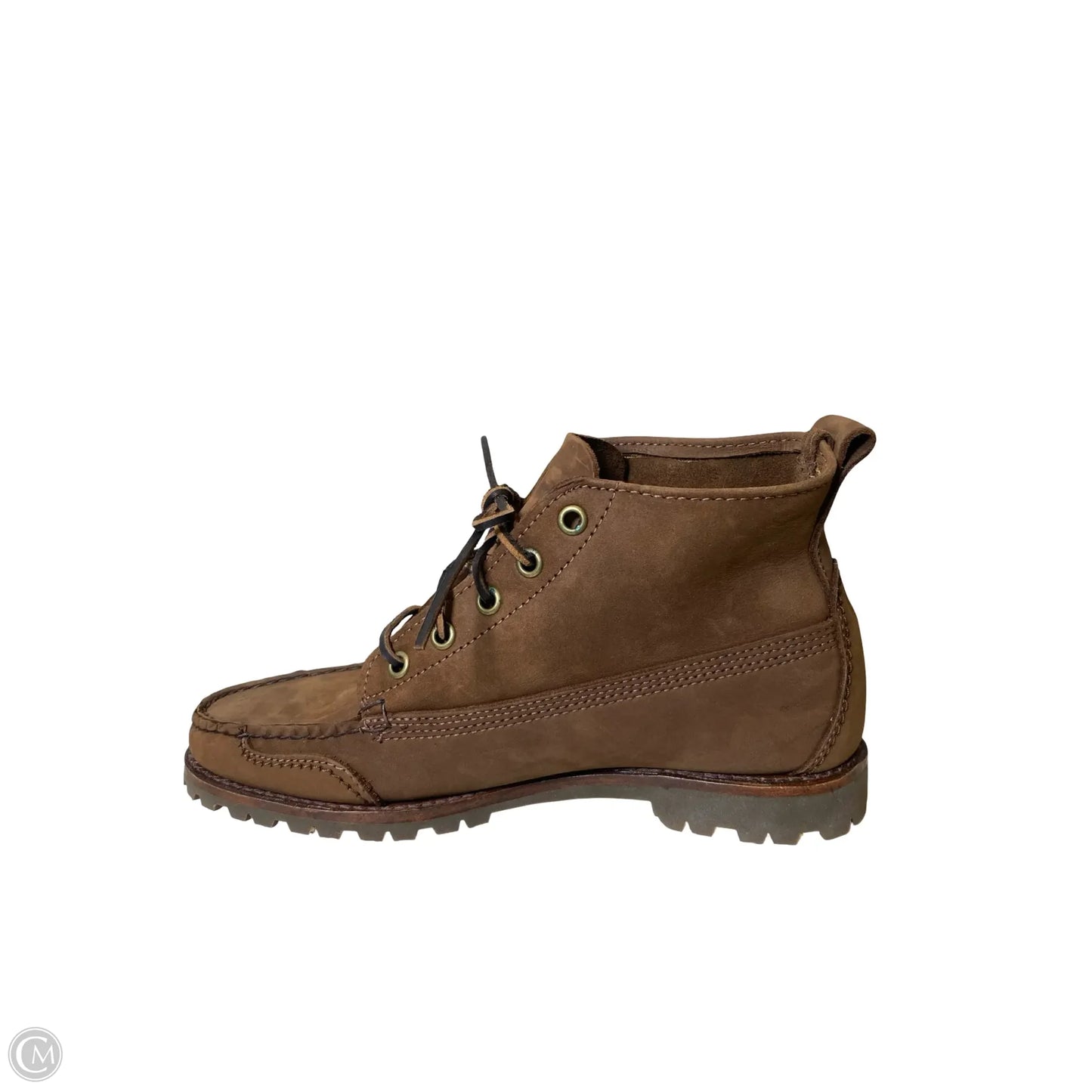 Boots Leather By Cole-haan In Brown, Size: 9