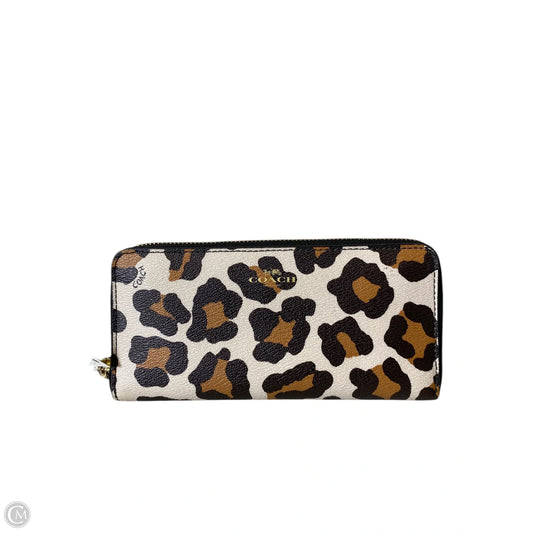 Wallet Designer By Coach, Size: Large