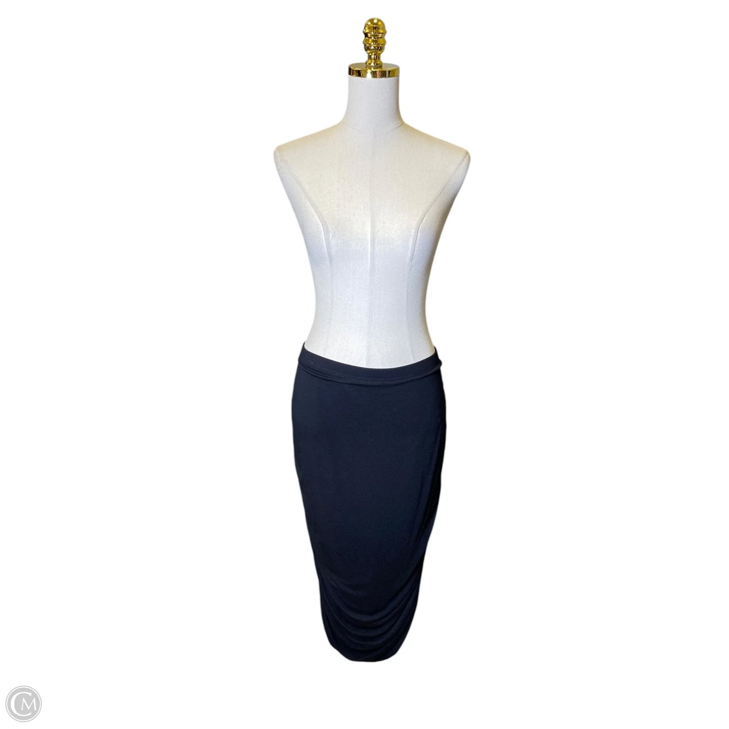 Skirt Maxi By Vince Camuto In Black, Size: 2x