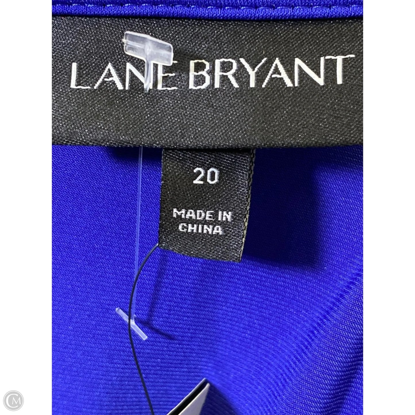 Dress Casual Midi By Lane Bryant In Blue, Size: 2x