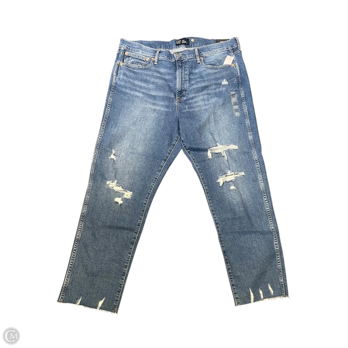 Jeans Skinny By Gap In Blue, Size: 18