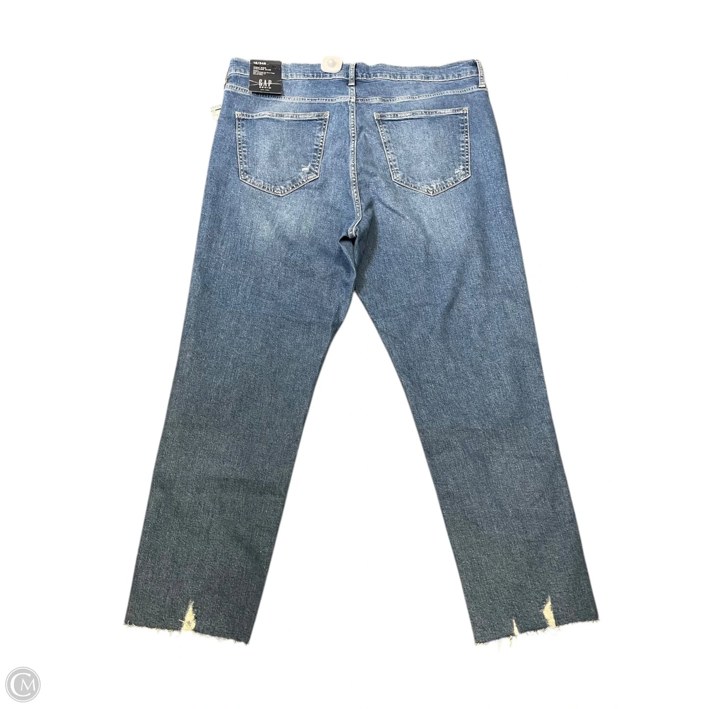 Jeans Skinny By Gap In Blue, Size: 18