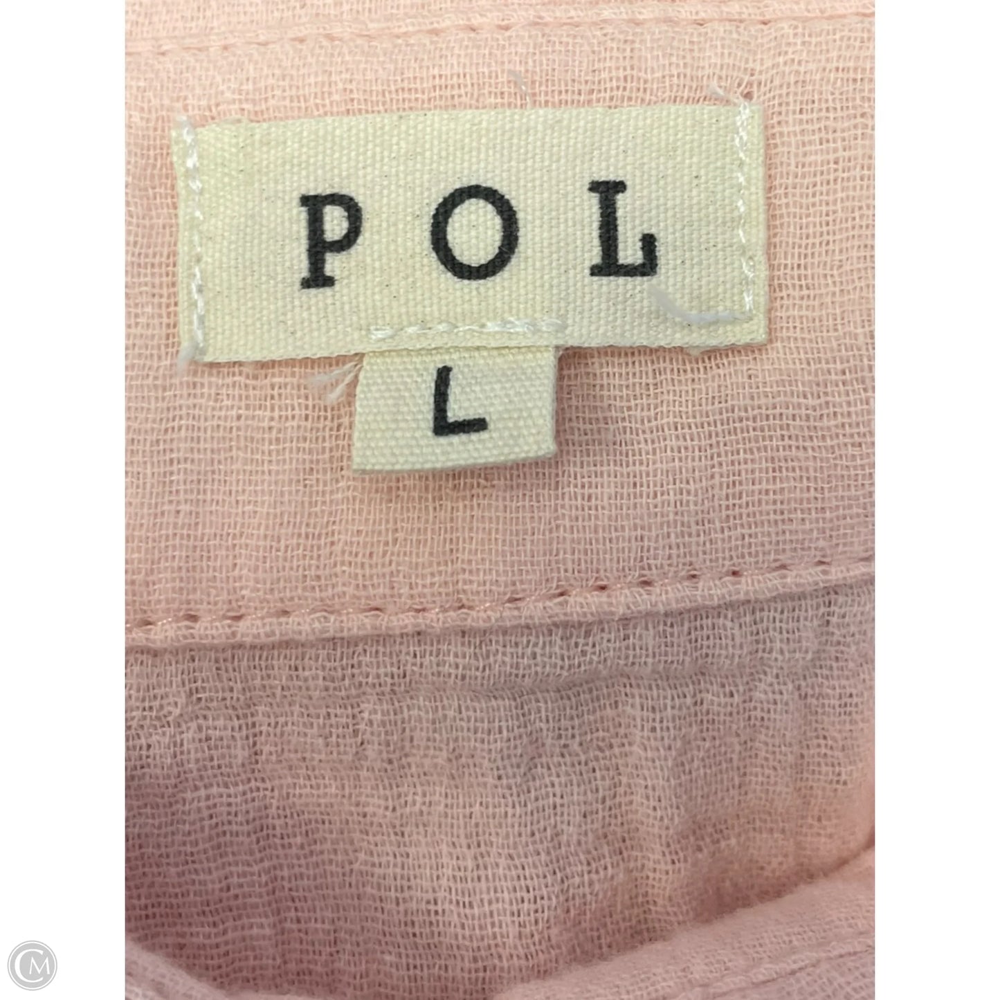 Dress Casual Midi By Pol In Pink, Size: L