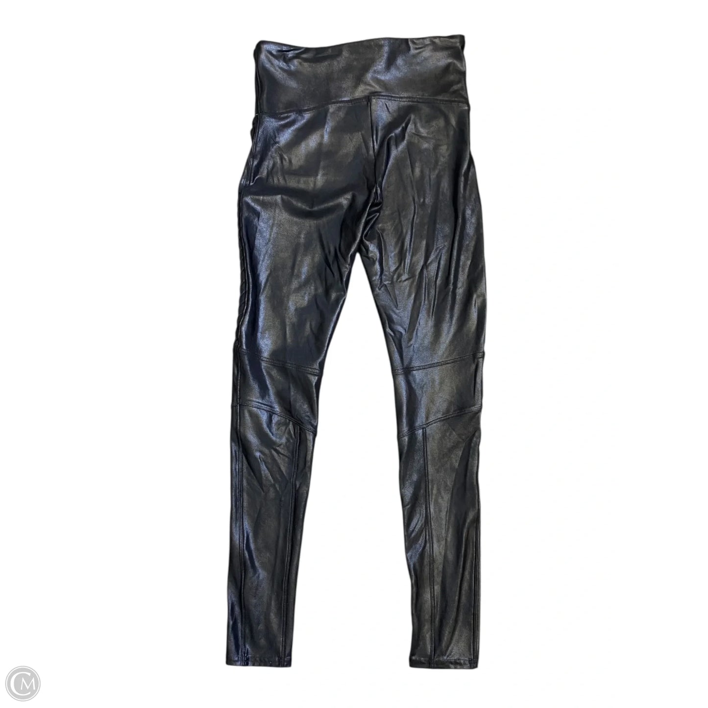 Athletic Leggings By Spanx In Black, Size: M