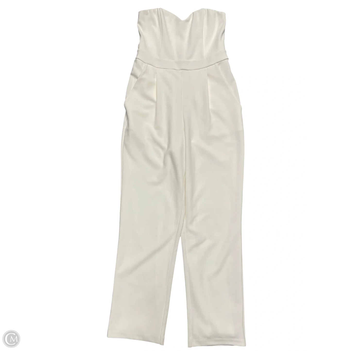 Jumpsuit By Express In Cream, Size: Small