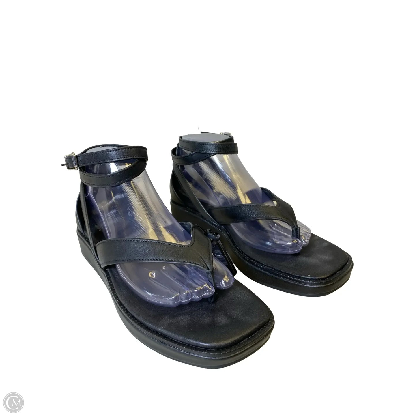 Sandals Flats By Vince Camuto In Black, Size: 8