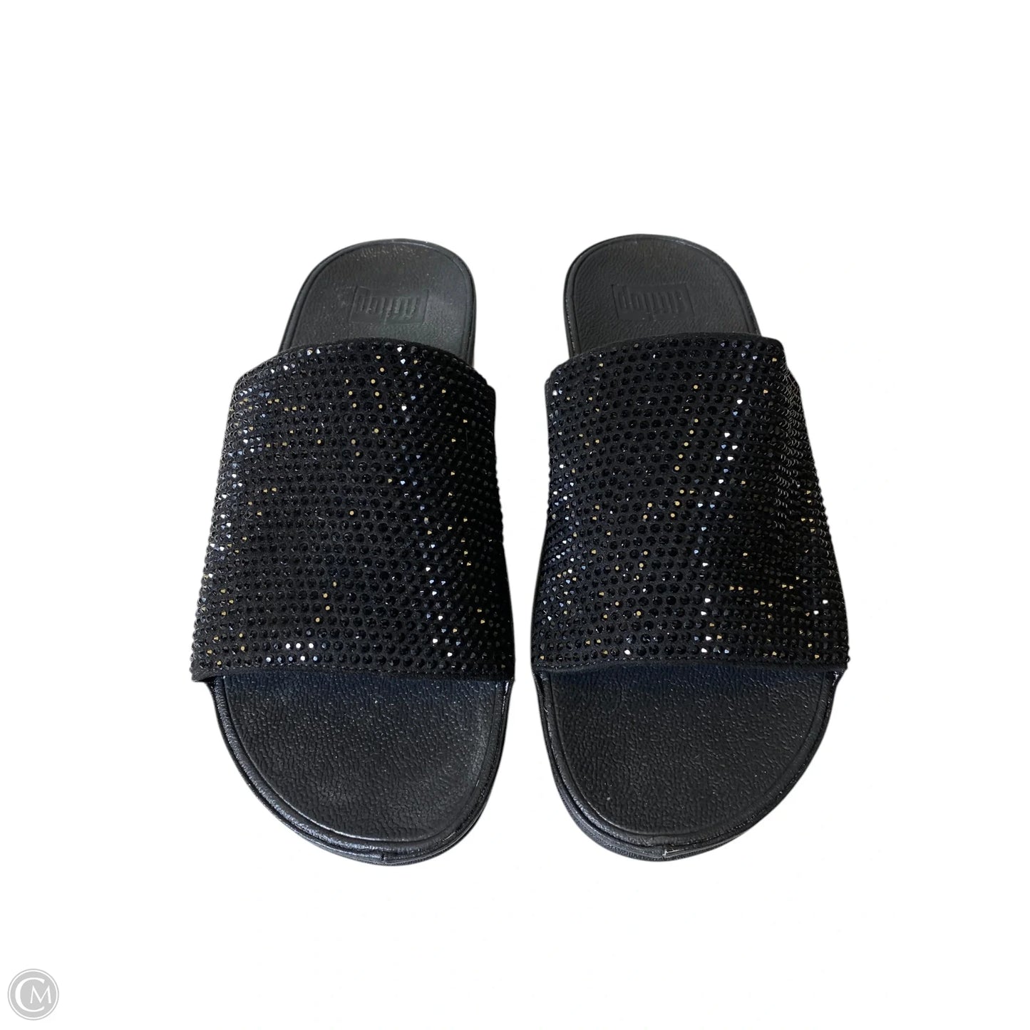 Sandals Heels Platform By Fitflop In Black, Size: 8