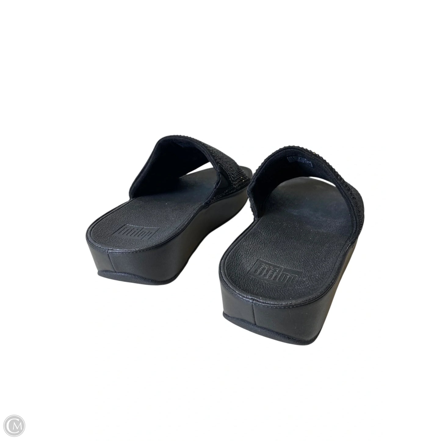 Sandals Heels Platform By Fitflop In Black, Size: 8