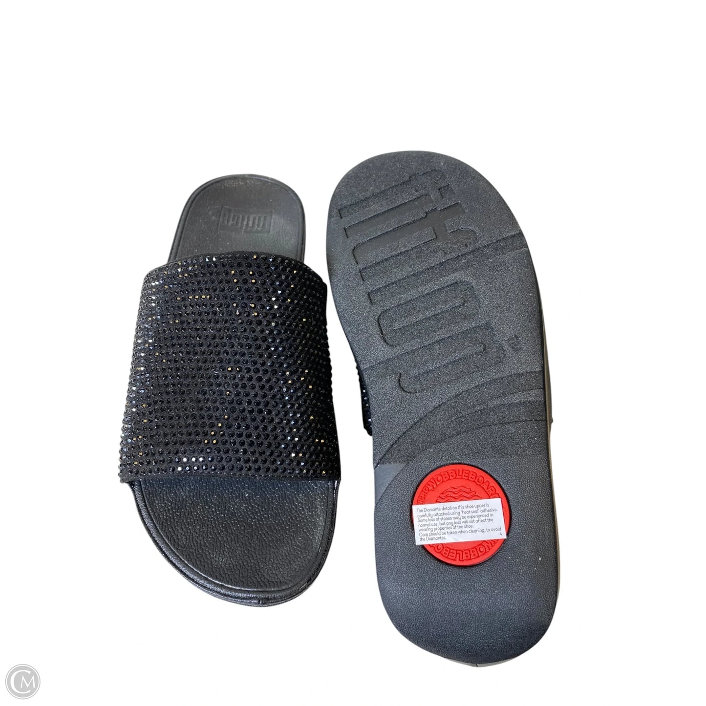 Sandals Heels Platform By Fitflop In Black, Size: 8