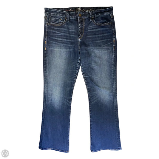 Jeans Boot Cut By It In Blue, Size: 14