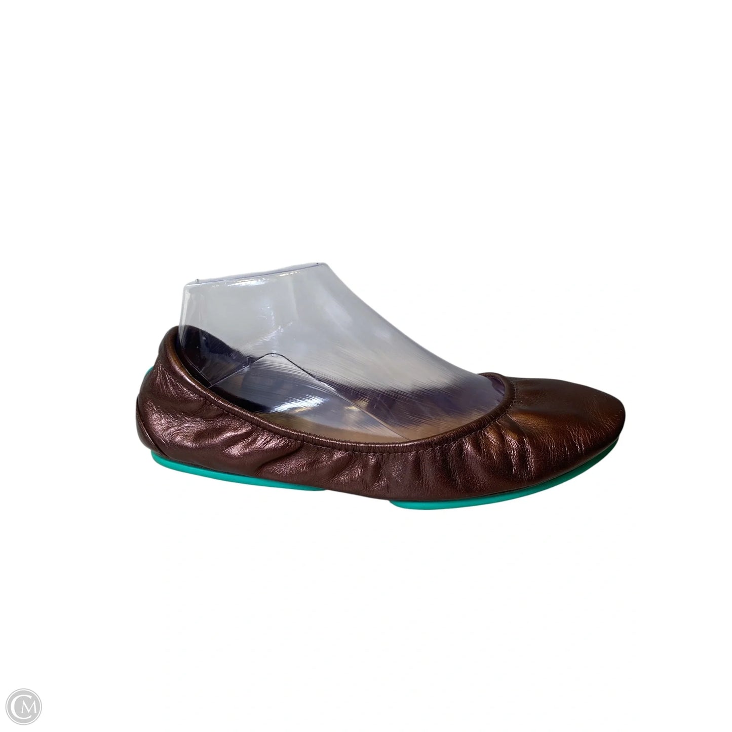 Shoes Flats By Tieks In Bronze, Size: 8