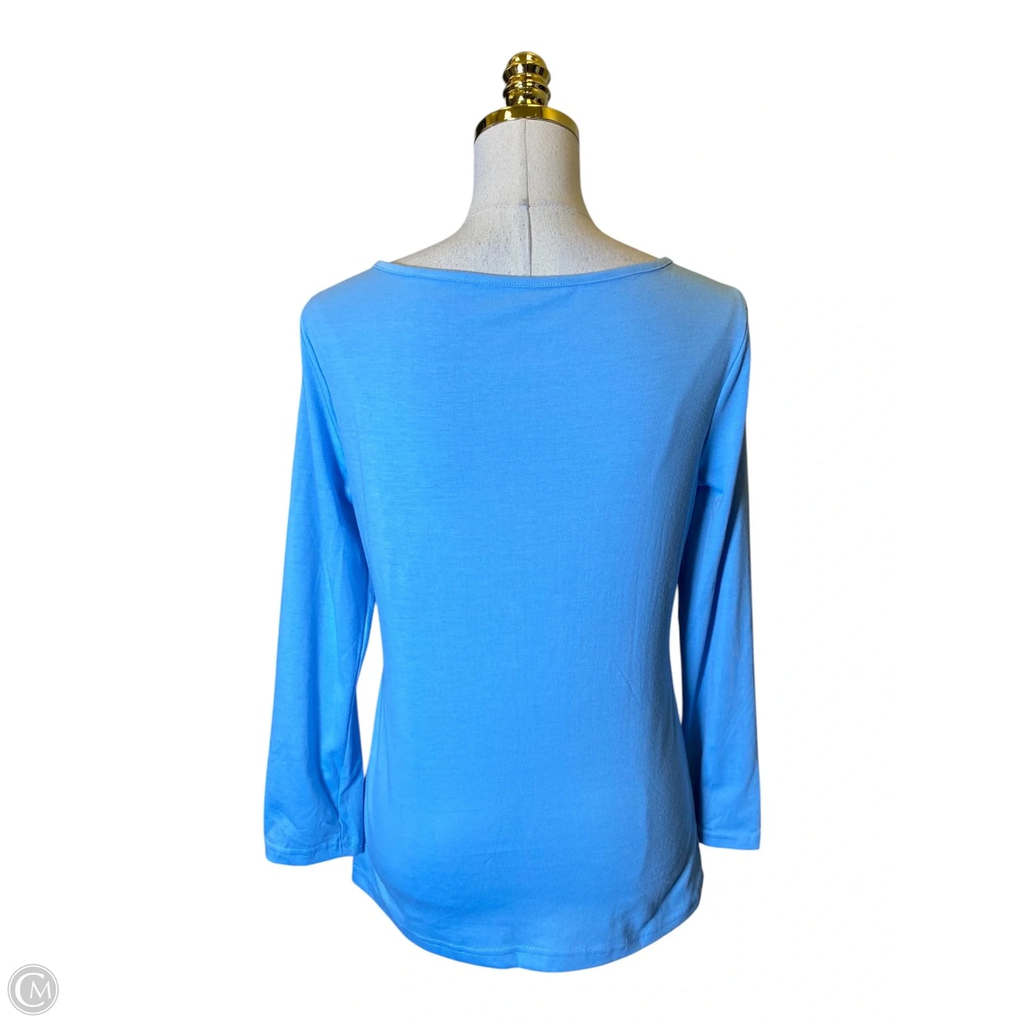 Top Long Sleeve By Clothes Mentor In Blue, Size: L