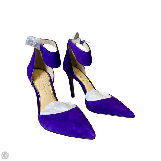 Shoes Heels Stiletto By Jessica Simpson In Purple, Size: 6.5