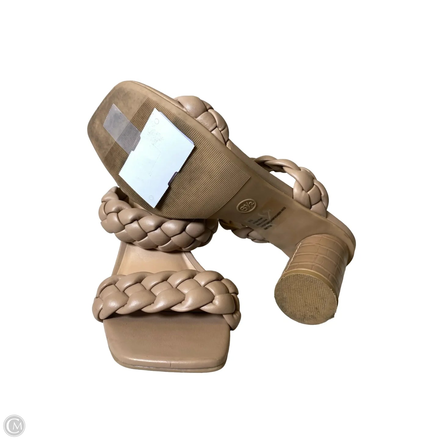 Shoes Heels Block By A New Day In Beige, Size: 6.5