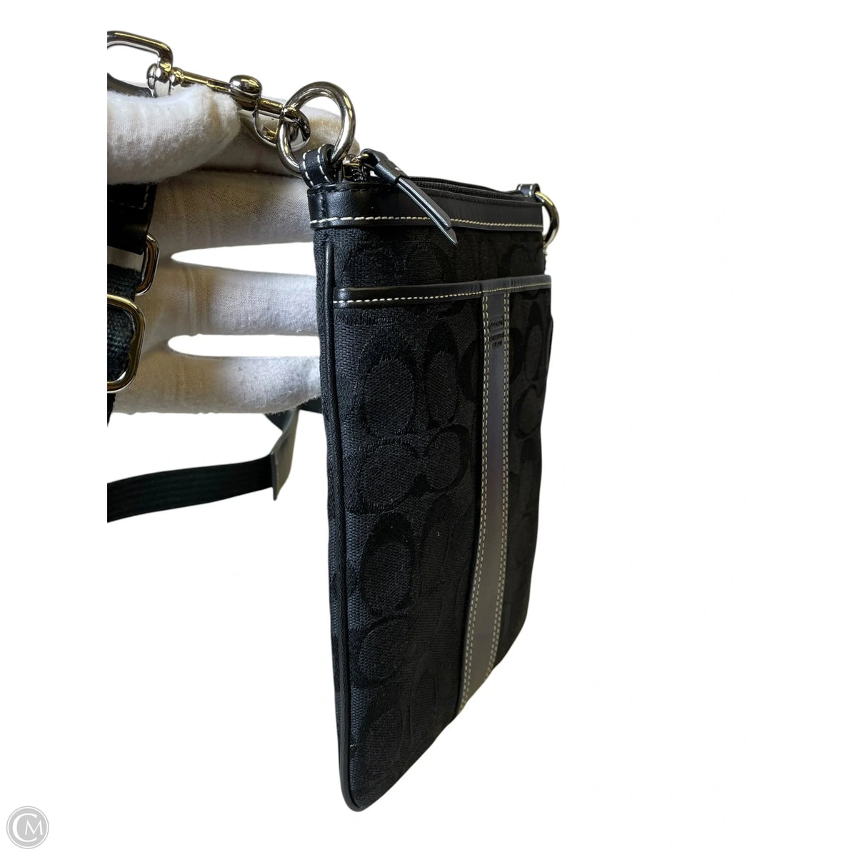 Crossbody Designer By Coach, Size: Medium