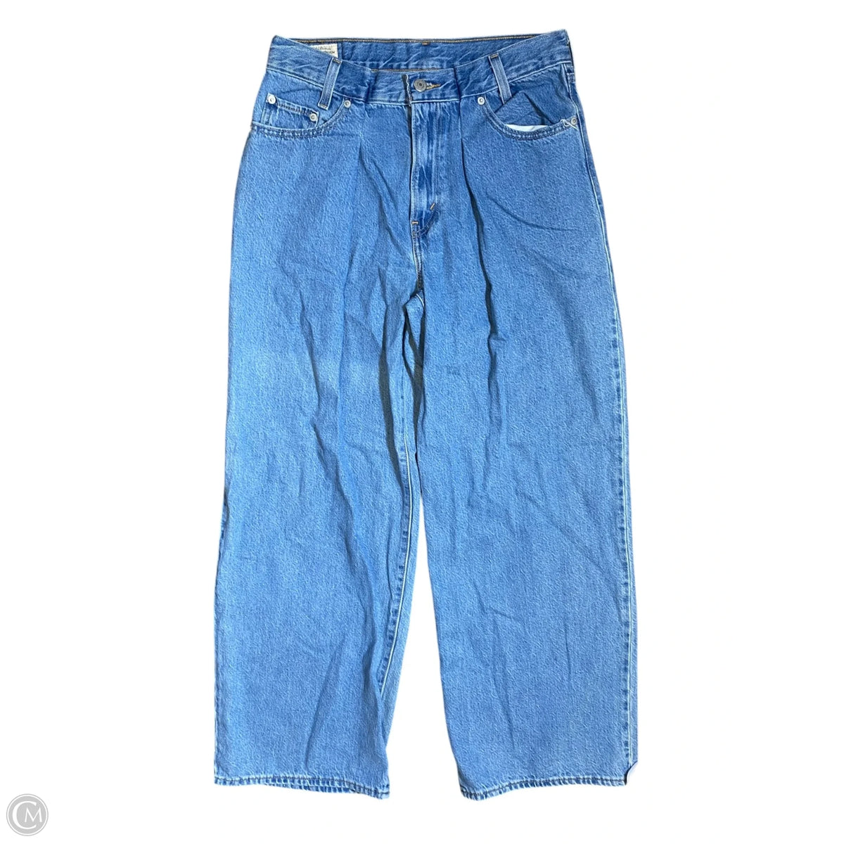 Jeans Wide Leg By Levis In Blue, Size: 2