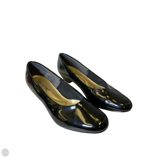 Shoes Heels Block By Hush Puppies In Black, Size: 11.5