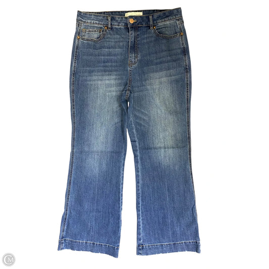 Jeans Wide Leg By Clothes Mentor In Blue, Size: 14