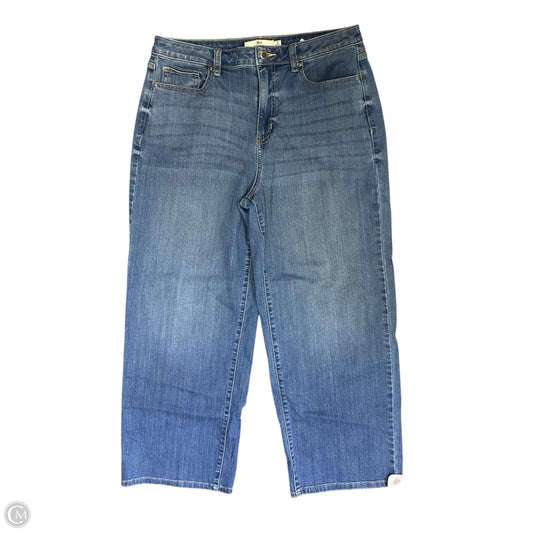 Jeans Wide Leg By Rm In Blue, Size: 12