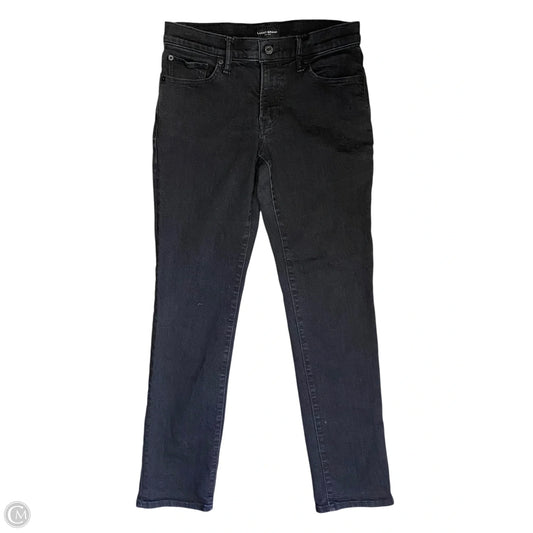 Jeans Straight By Lucky Brand In Black, Size: 6