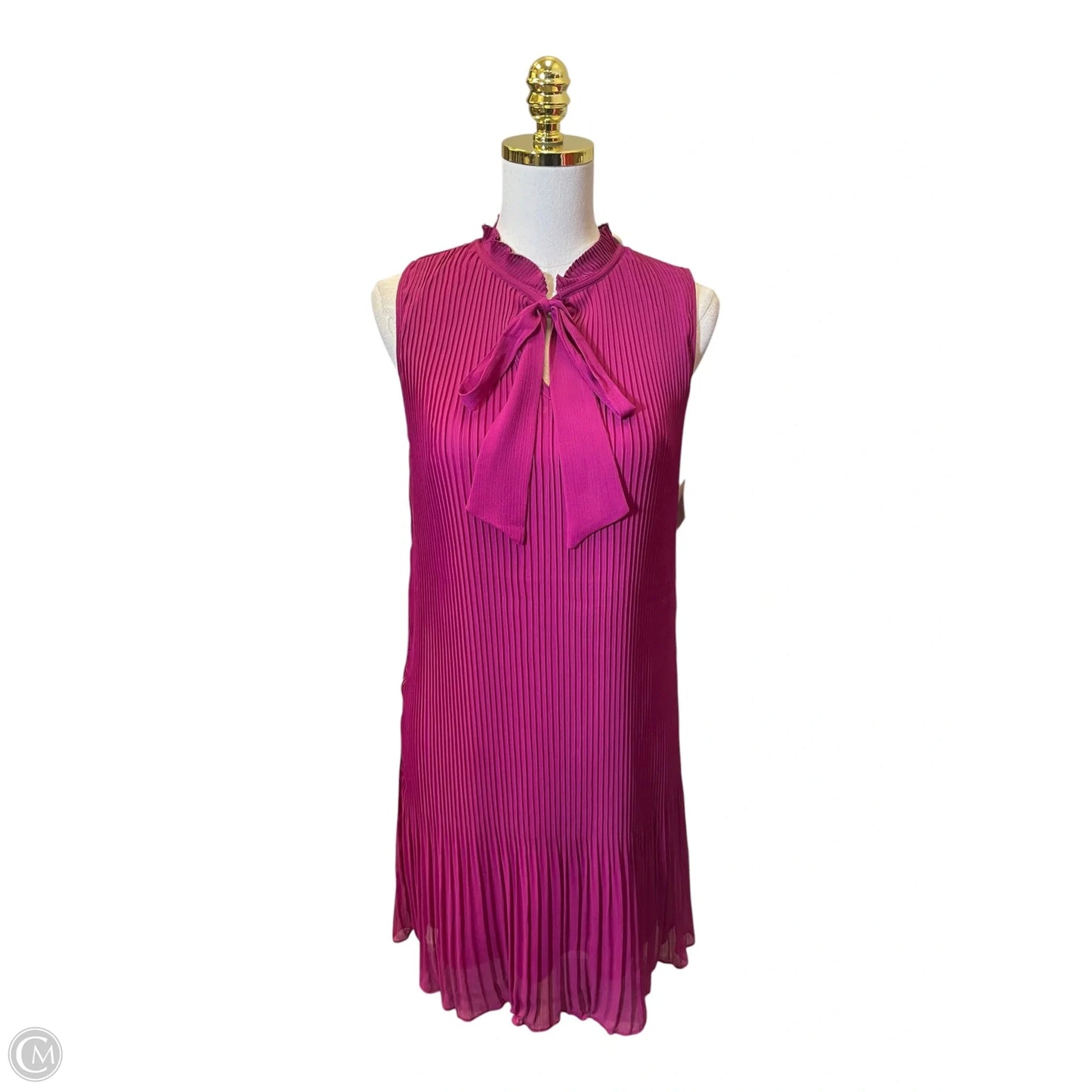 Dress Casual Midi By Dkny In Pink, Size: M