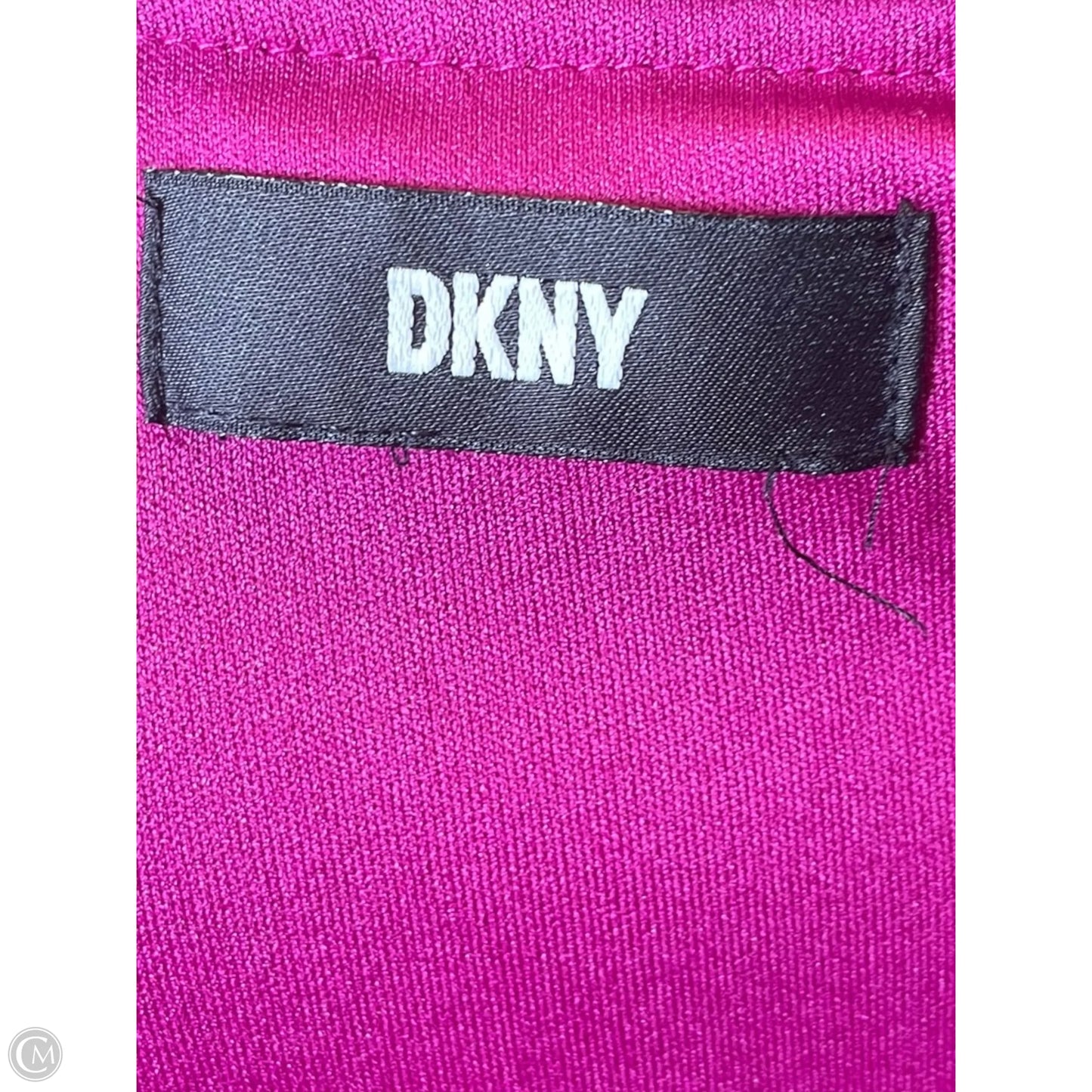 Dress Casual Midi By Dkny In Pink, Size: M