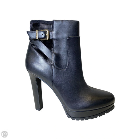 Boots Ankle Heels By Gianni Bini In Black, Size: 9