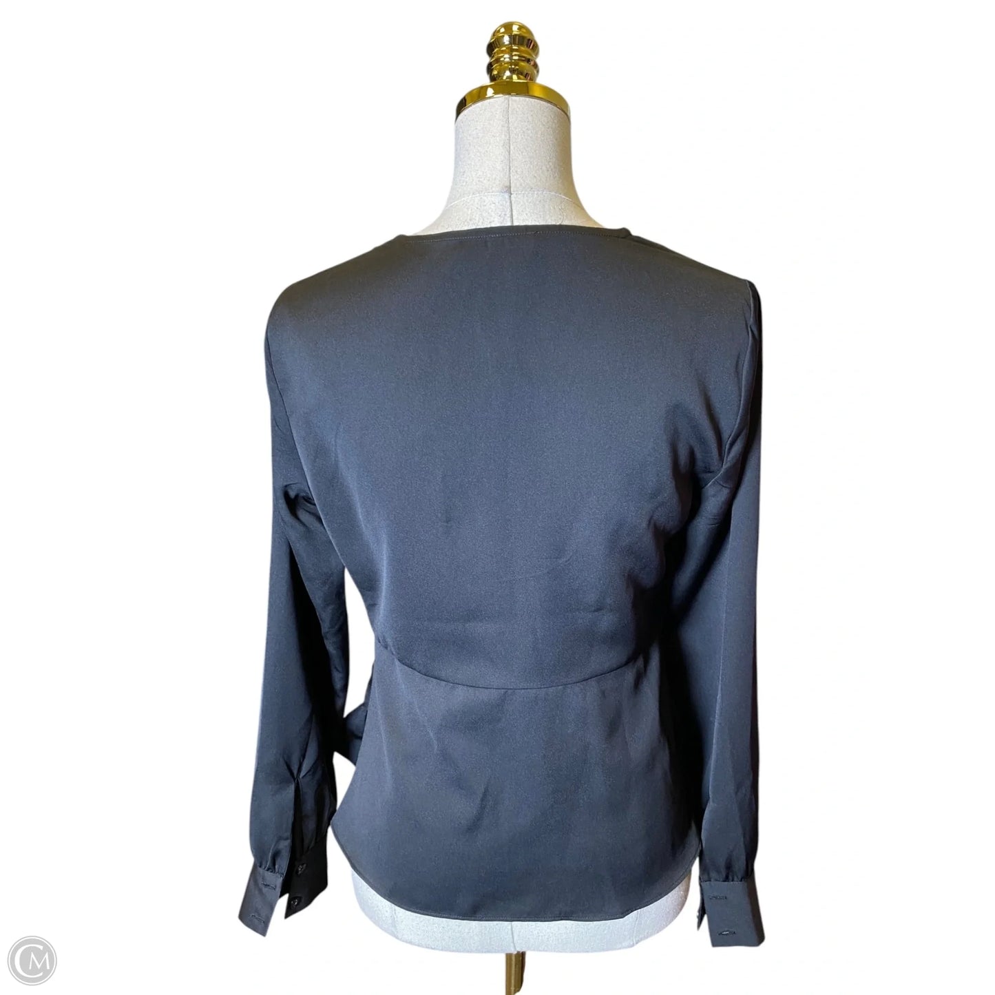 Top Long Sleeve By Express In Black, Size: Xs