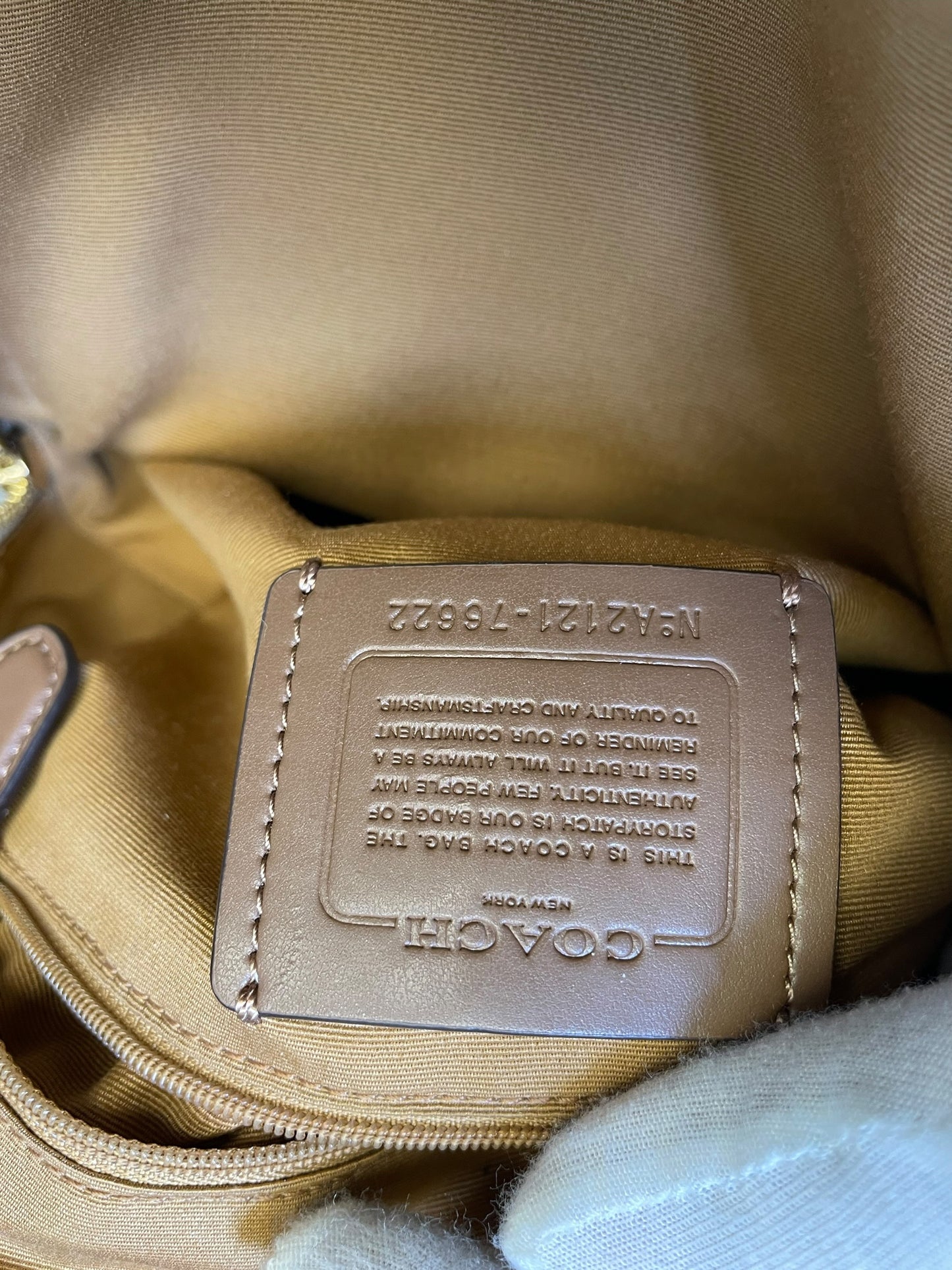 Backpack Designer By Coach, Size: Medium