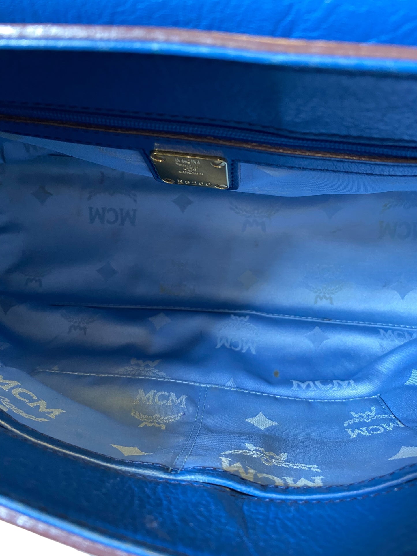 Handbag Luxury Designer By Mcm, Size: Medium
