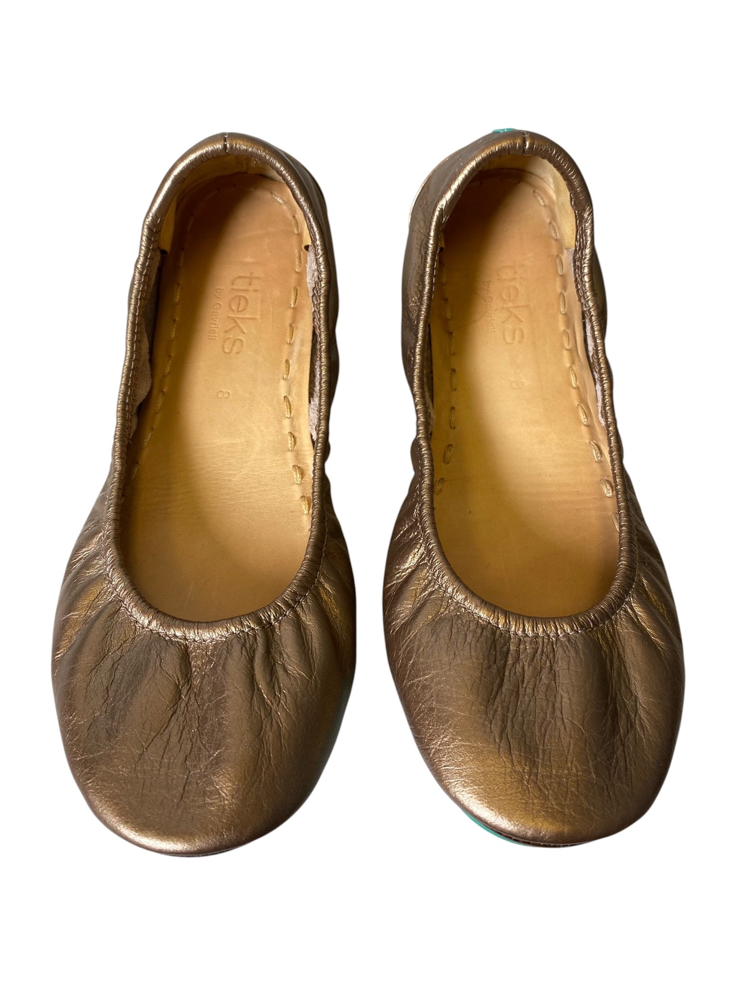 Sandals Flats By Tieks In Gold, Size: 8