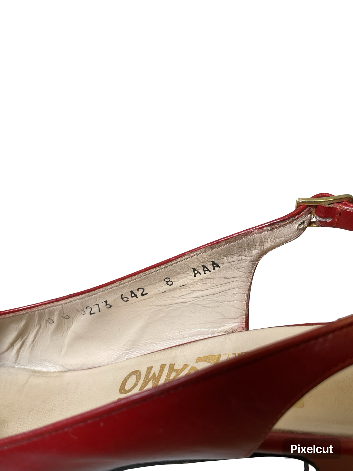 Shoes Luxury Designer By Ferragamo In Red, Size: 8
