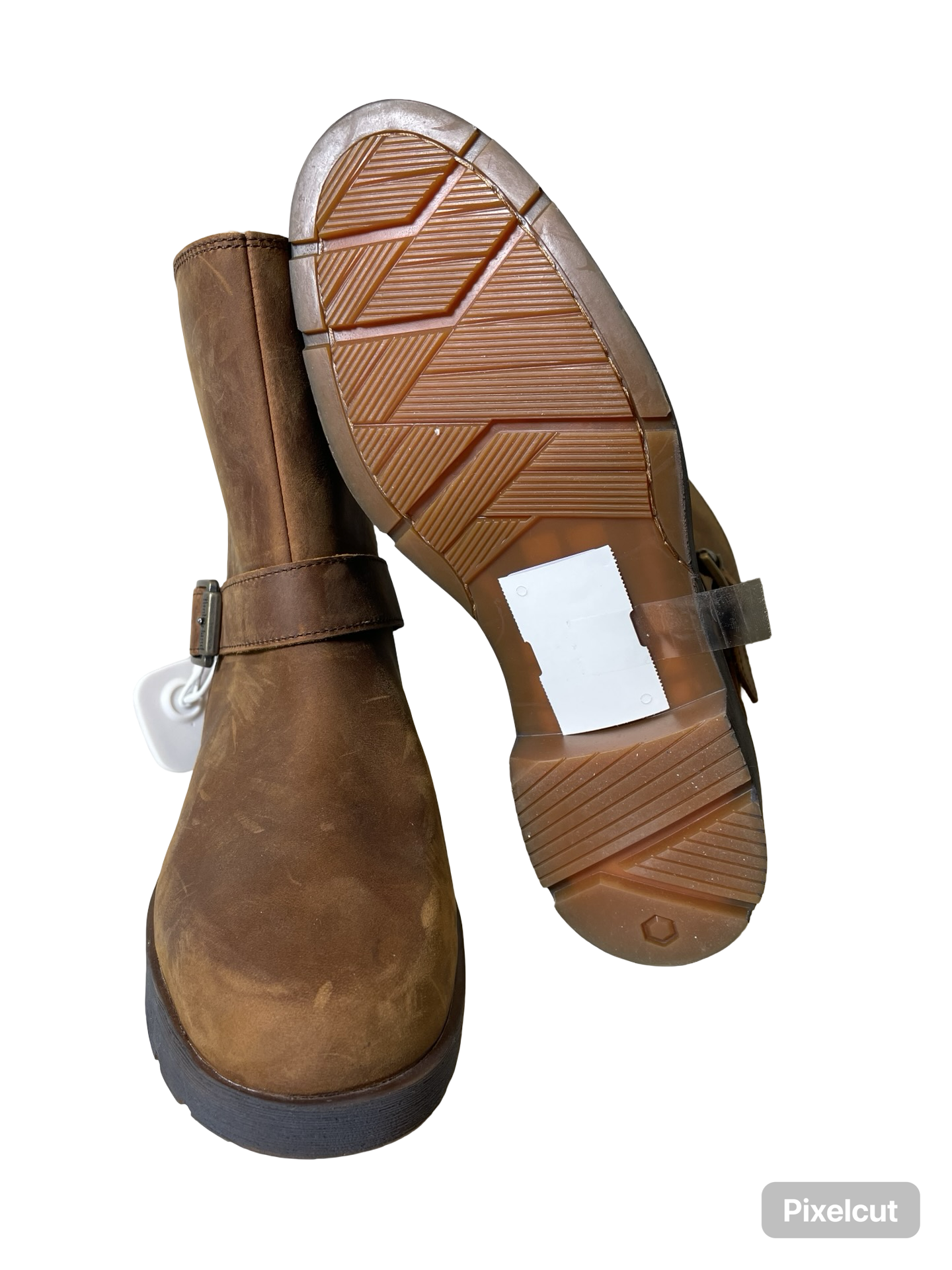 Boots Ankle Heels By Timberland In Brown, Size: 8