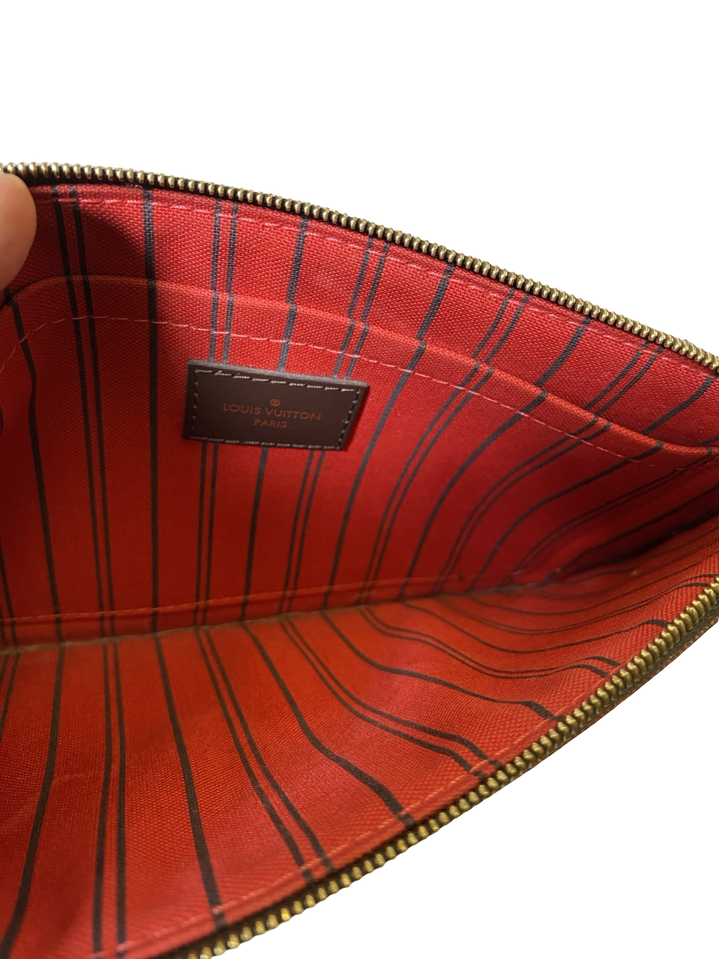 Wristlet Luxury Designer By Louis Vuitton, Size: Medium