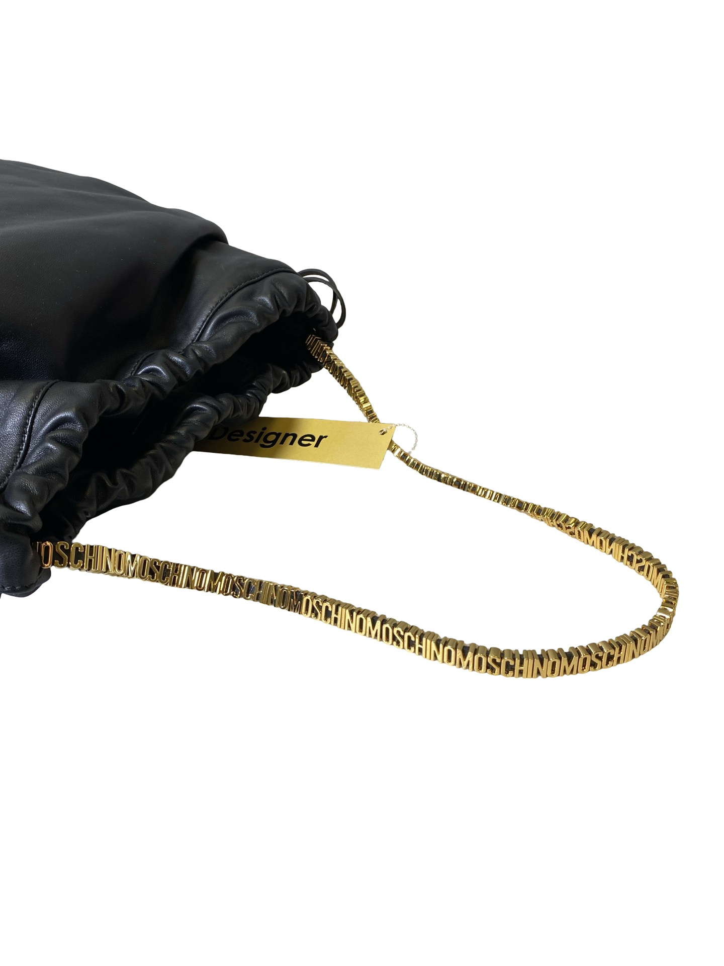 Handbag Luxury Designer By Moschino, Size: Medium