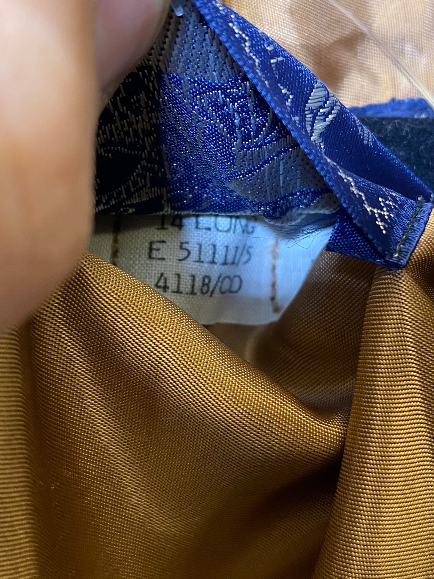 Coat Luxury Designer By Burberry In Beige, Size: L