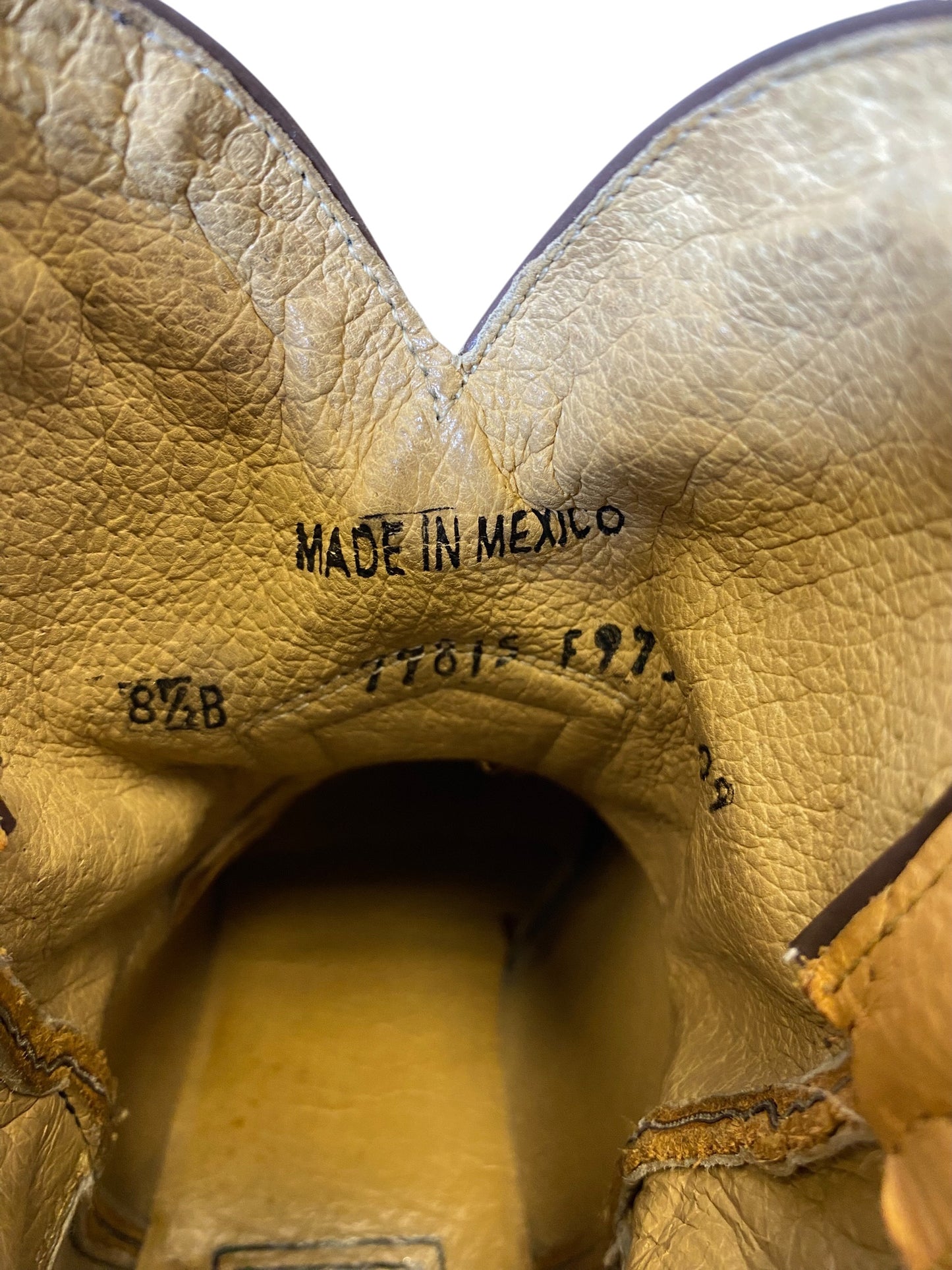 Boots Designer By Frye In Tan, Size: 8.5