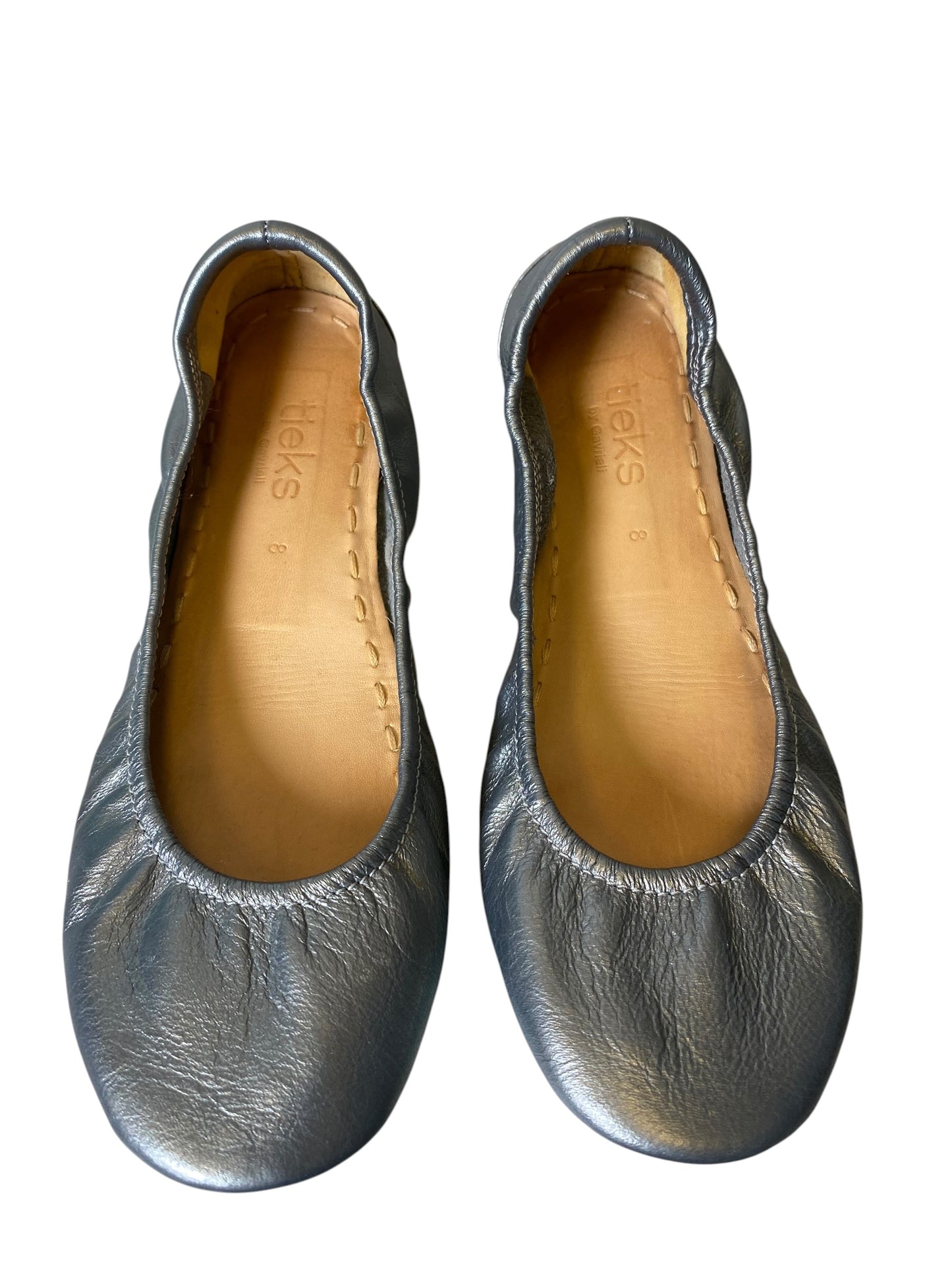 Sandals Flats By Tieks In Silver, Size: 8