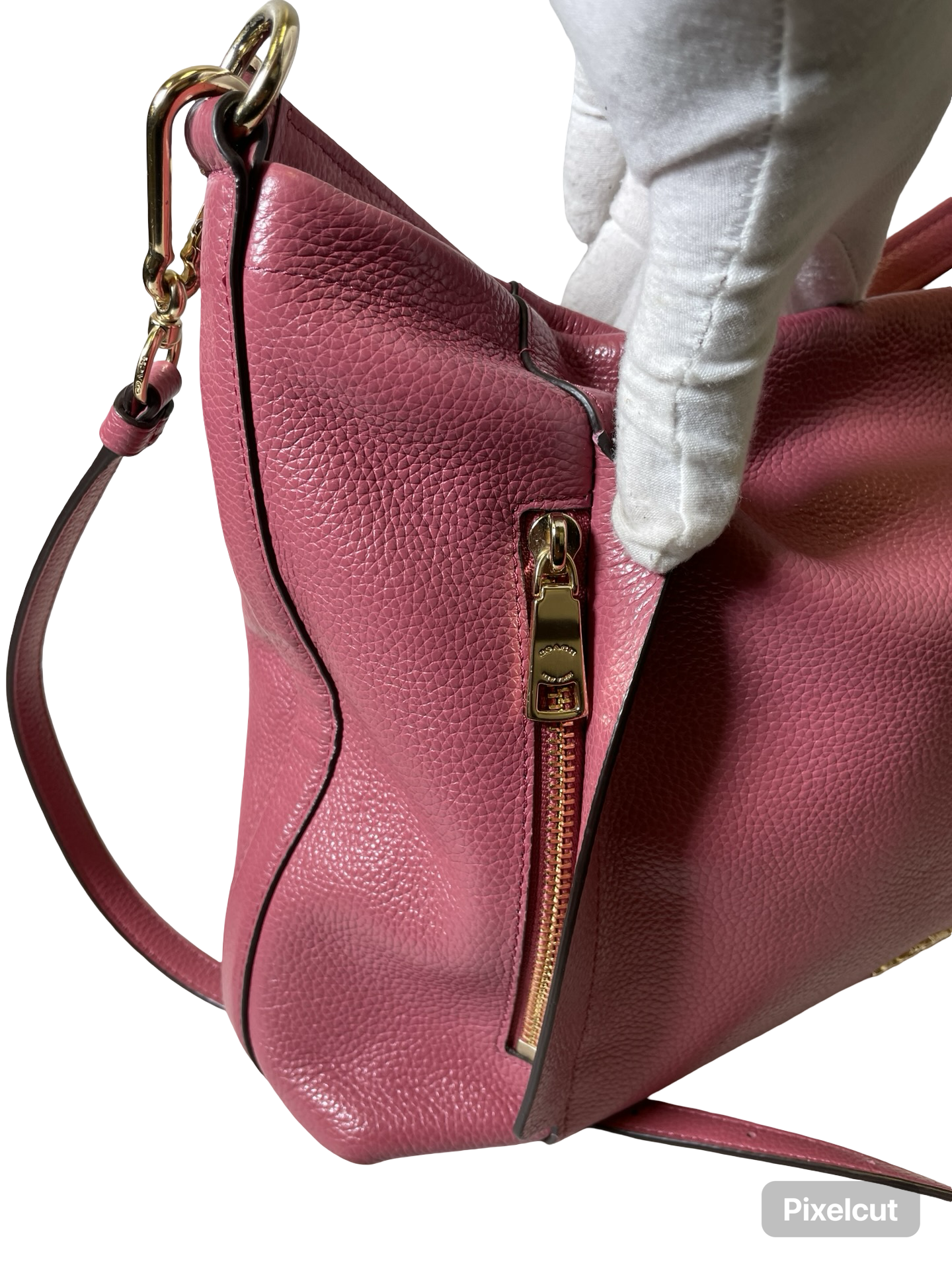 Crossbody Designer By Coach, Size: Large